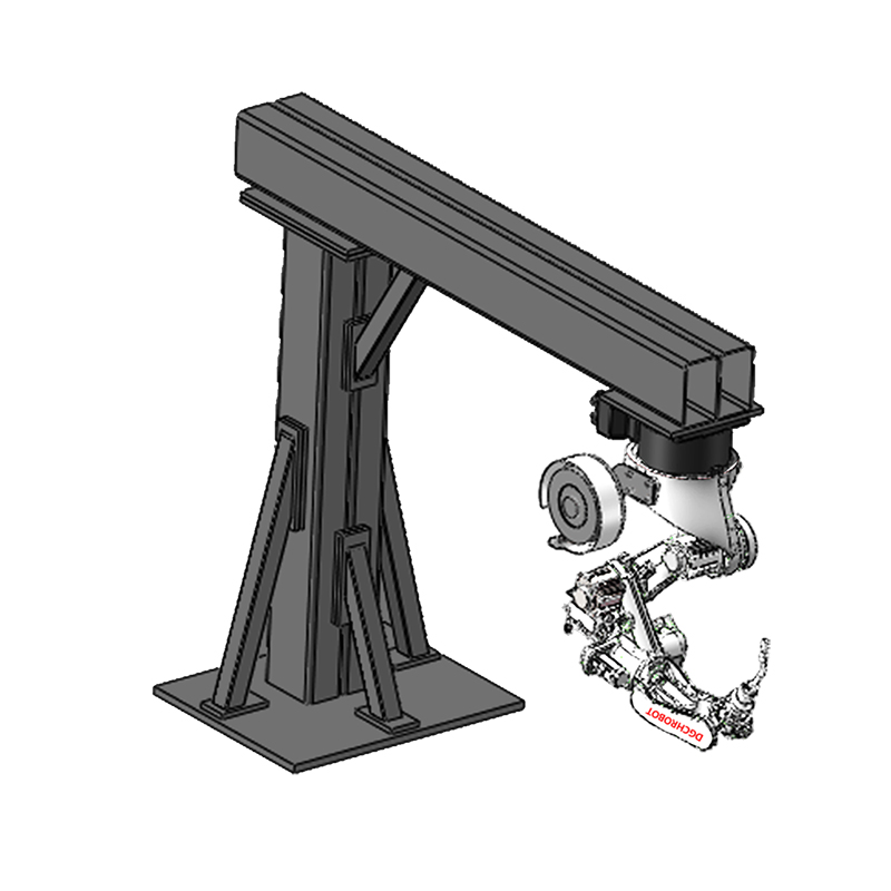 Cantilever hanging welding workstation