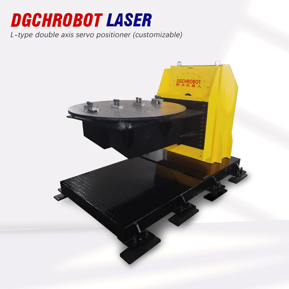 L-type dual axis positioner