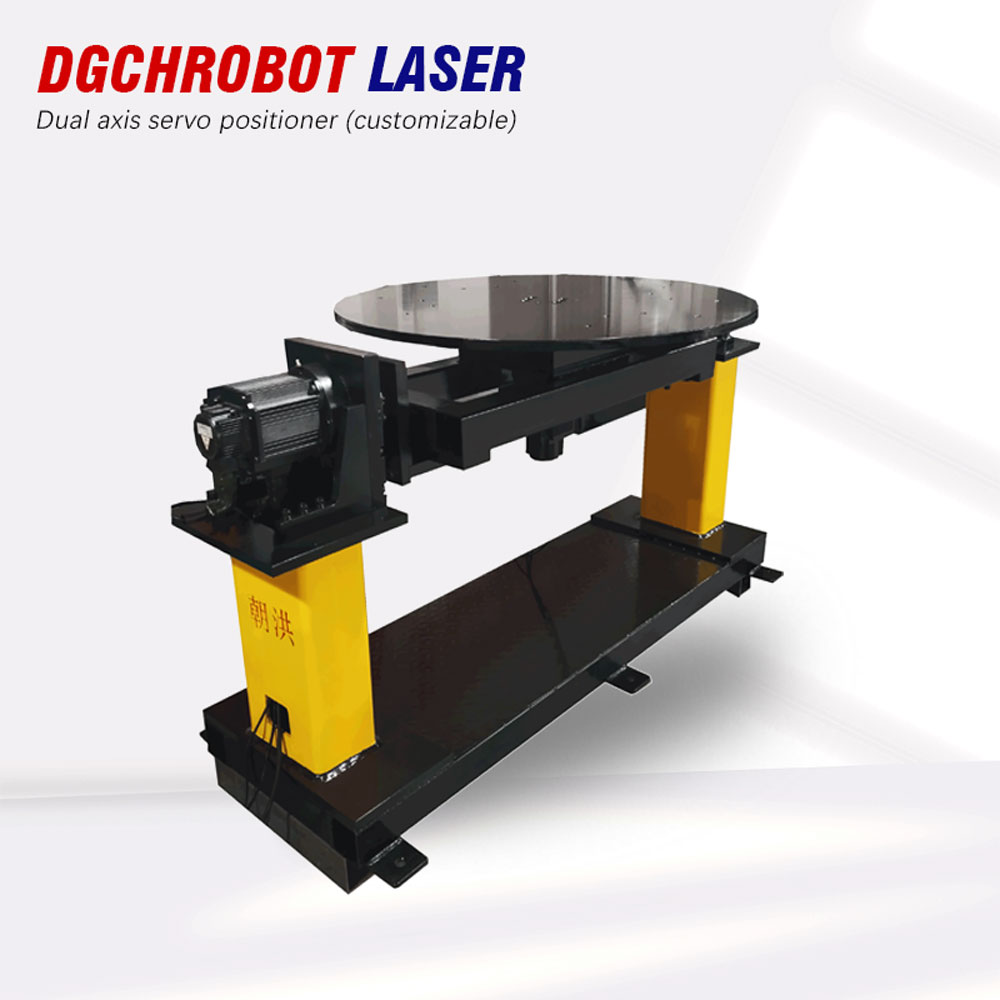 H-type dual axis positioner