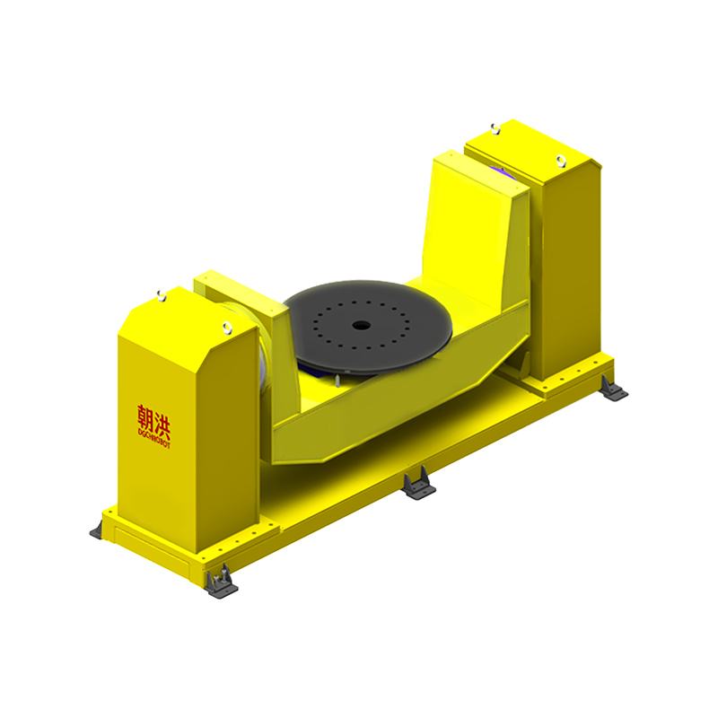 U-shaped dual axis positioner